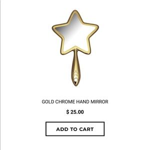BNIB Sealed Jeffree Star Cosmetics Gold StarMirror